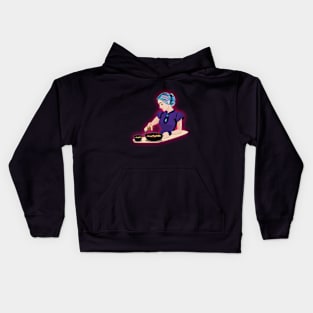 Women chef Kids Hoodie